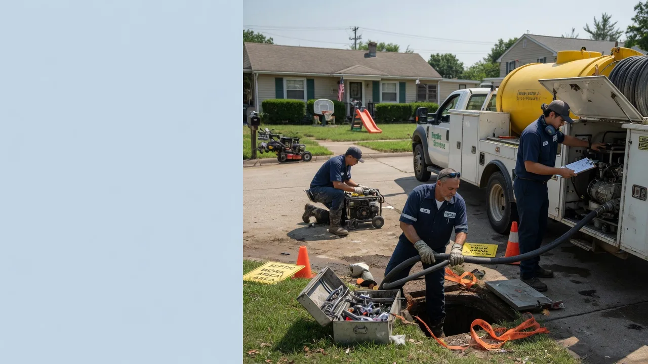 Septic Tank Pumping in Sherrard, IL near me